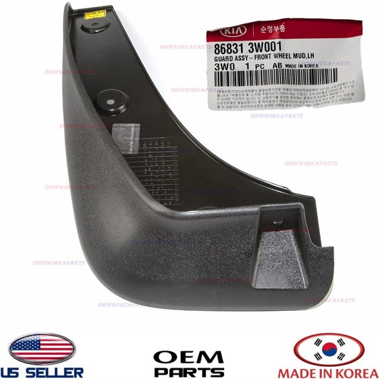 1pcs GENUINE MUD GUARD FLAPS SPLASH SHIELD FRONT LEFT Driver Sportage 2011-2016