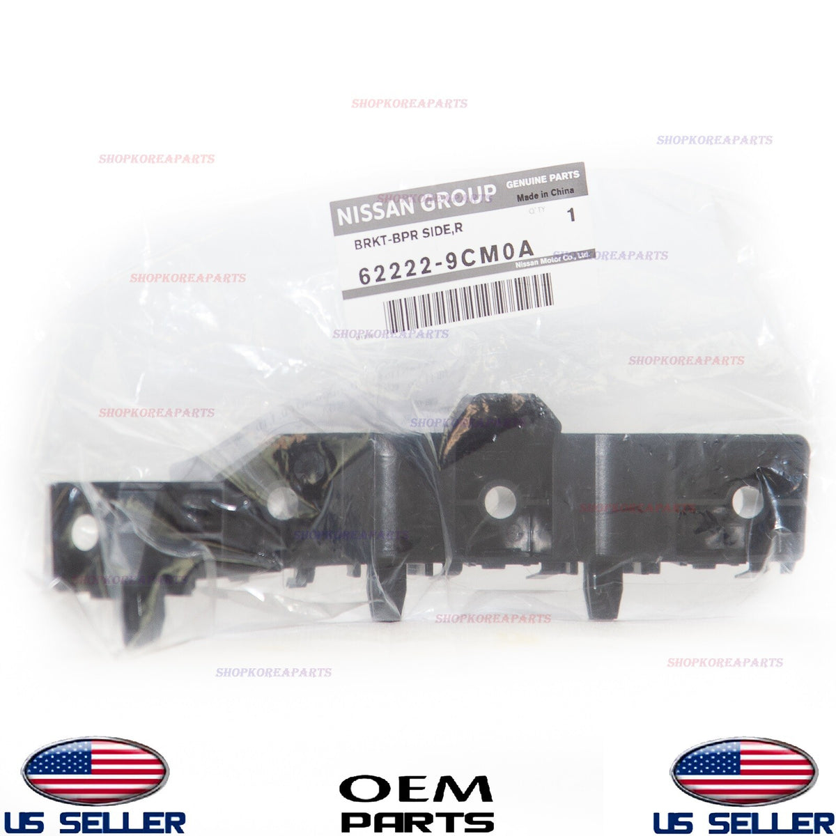 GENUINE Bumper Front Bracket RIGHT Passenger Side OEM QX50 2019-25 QX55 2022-25