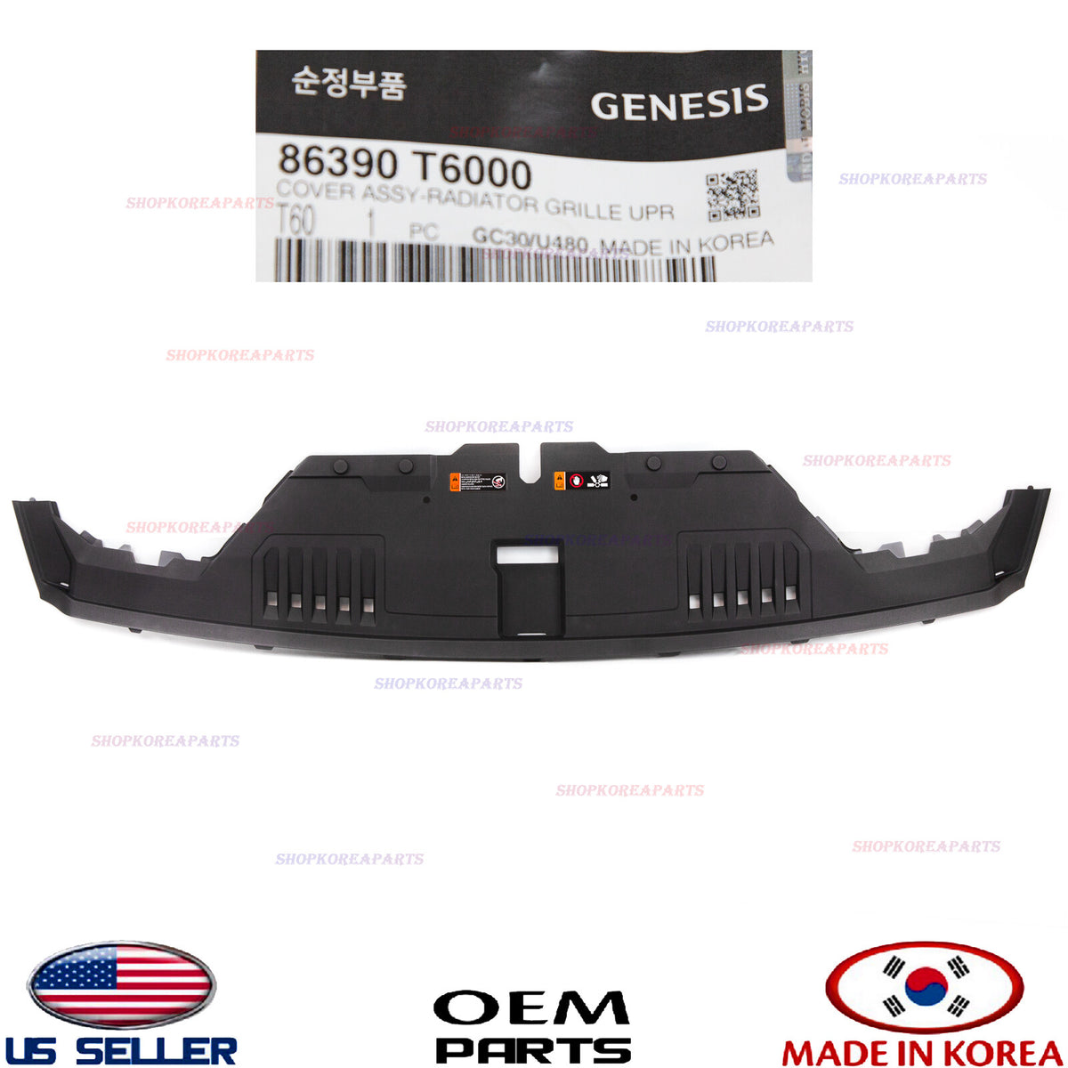 GENUINE Cover Grille Upper Radiator Sight Shield ⭐OEM⭐ Genesis GV80 2021-2024
