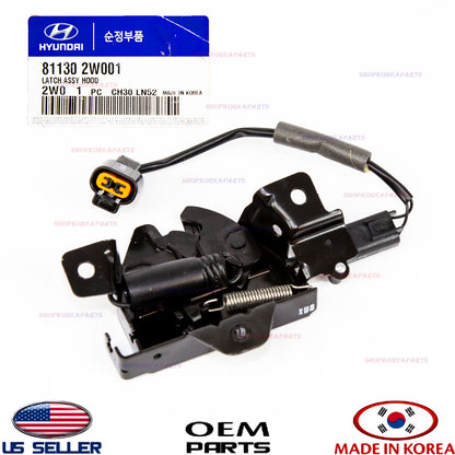 Hood Lock ⭐OEM⭐ Hood Latch ⭐GENUINE⭐ Hyundai Santa Fe Fe 2013-2019 811302W001