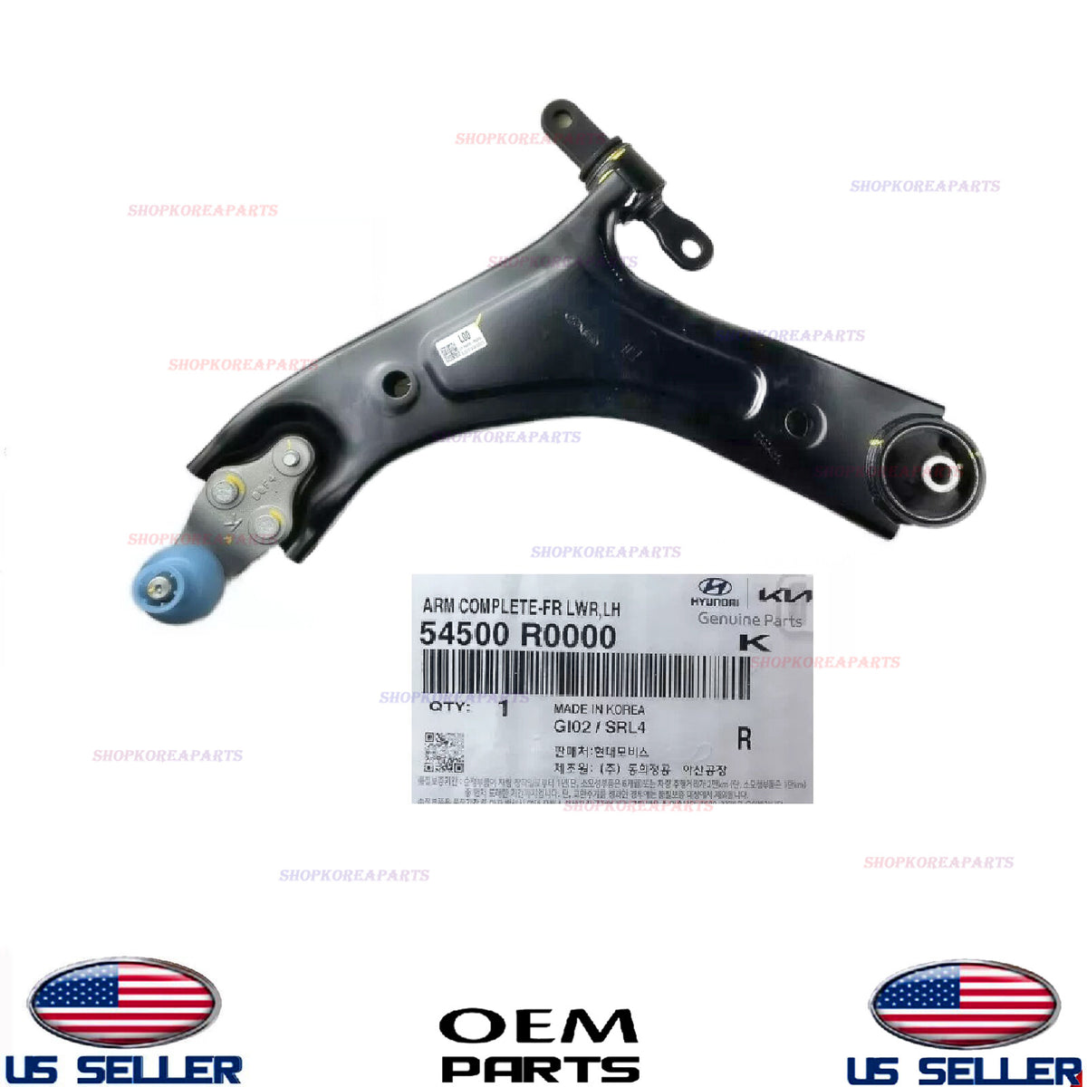 GENUINE OEM Front Lower Control Arm Left Driver Side 2022-2025 Kia Carnival