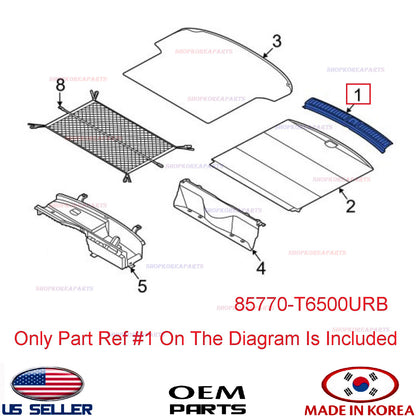 ✅GENUINE✅ Rear Liftgate Trim Scuff Plate ⭐OEM⭐ Genesis GV80 2021-2025