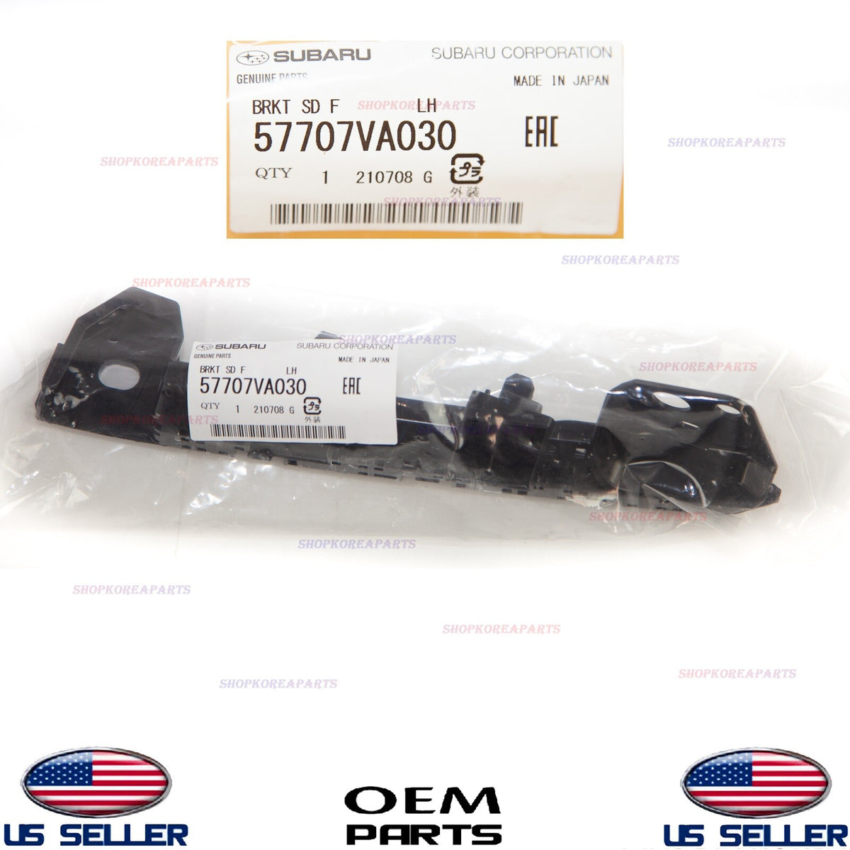 GENUINE Front Bumper Bracket LEFT Driver Side ⭐OEM⭐ Subaru WRX STI 2015-2021