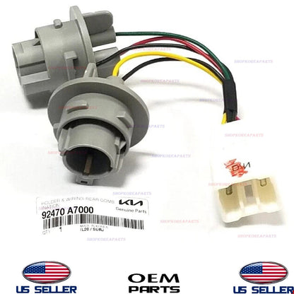 OEM Outer Tail Lamp Harness Non LED LH/RH 2014-2016 Kia Forte Sedan 92470-A7000