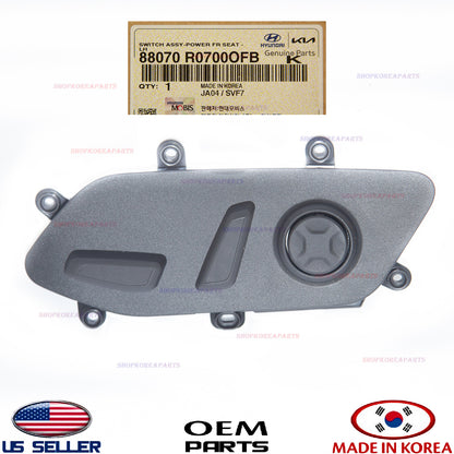 GENUINE Front LEFT Driver Side Seat Power Switch ⭐OEM⭐ Kia Carnival 2022-2024