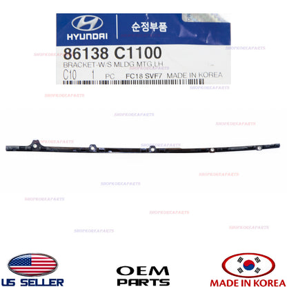 GENUINE Bracket Front LEFT Windshield Pillar Molding ⭐ HYUNDAI SONATA 2015-2019