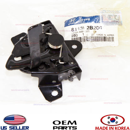 HOOD LOCK LATCH GENUINE!!! HYUNDAI SANTA FE 2010-2012 811302B200