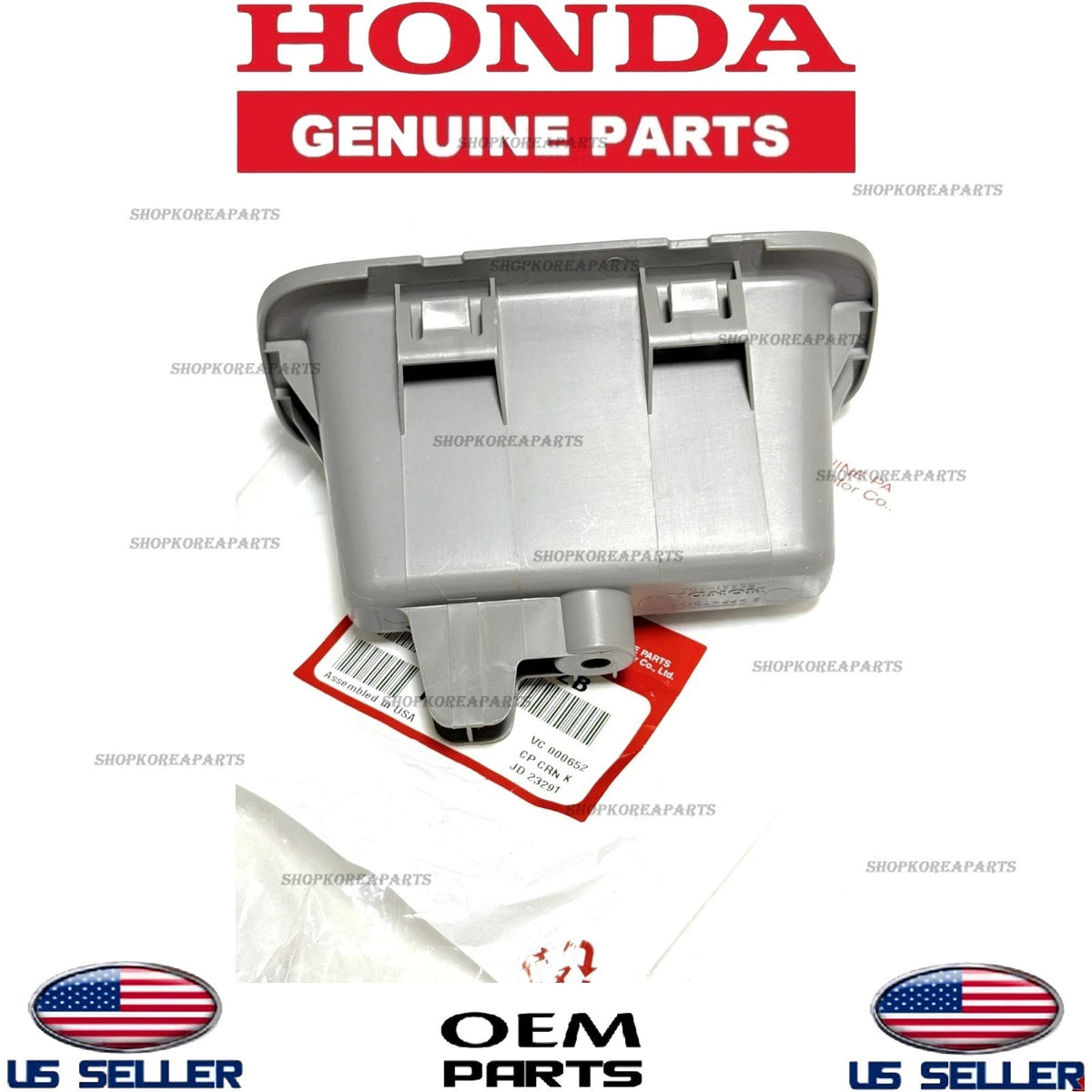 FITS: 12 - 14 HONDA CR-V LIFTGATE TAILGATE PULL POCKET WARM GRAY OEM NEW