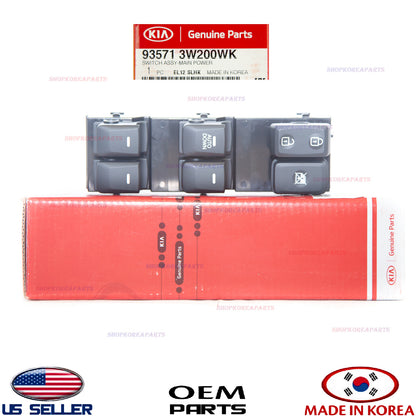 GENUINE Front Left Door Window Main Switch ⭐OEM⭐ KIA SPORTAGE 2011-2016