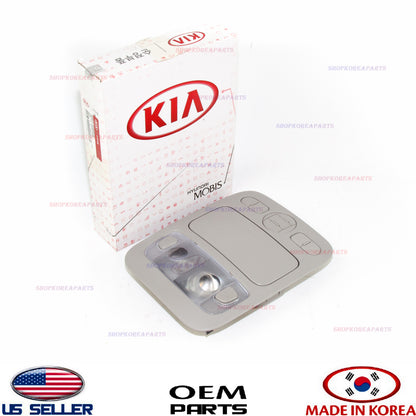 GENUINE OEM Overhead Console Lamp Gray 2006–10 Kia Sedona Entourage 928104D000QW