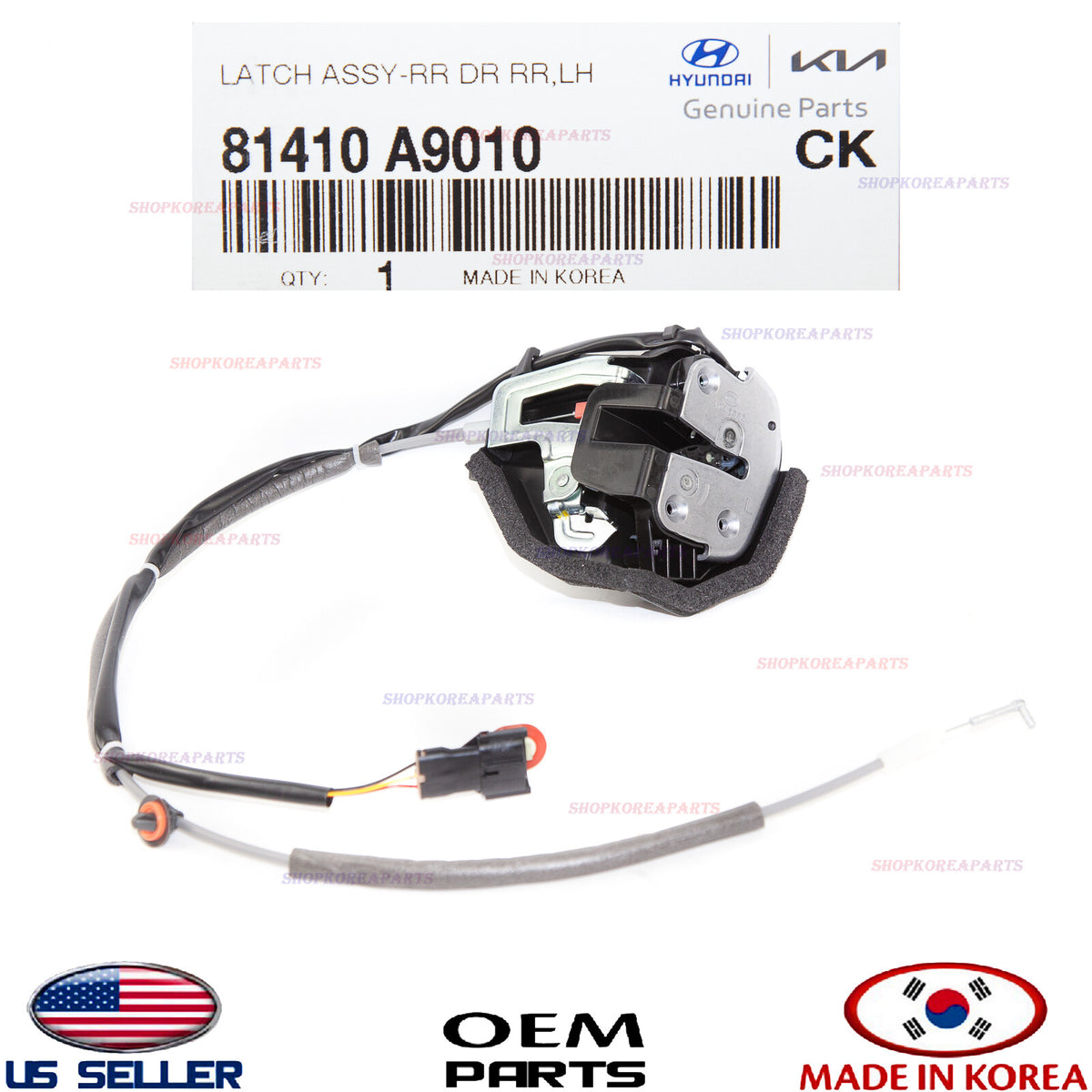 GENUINE OEM Left Driver Side Rear Sliding Door Lock 2015–2021 Kia Sedona