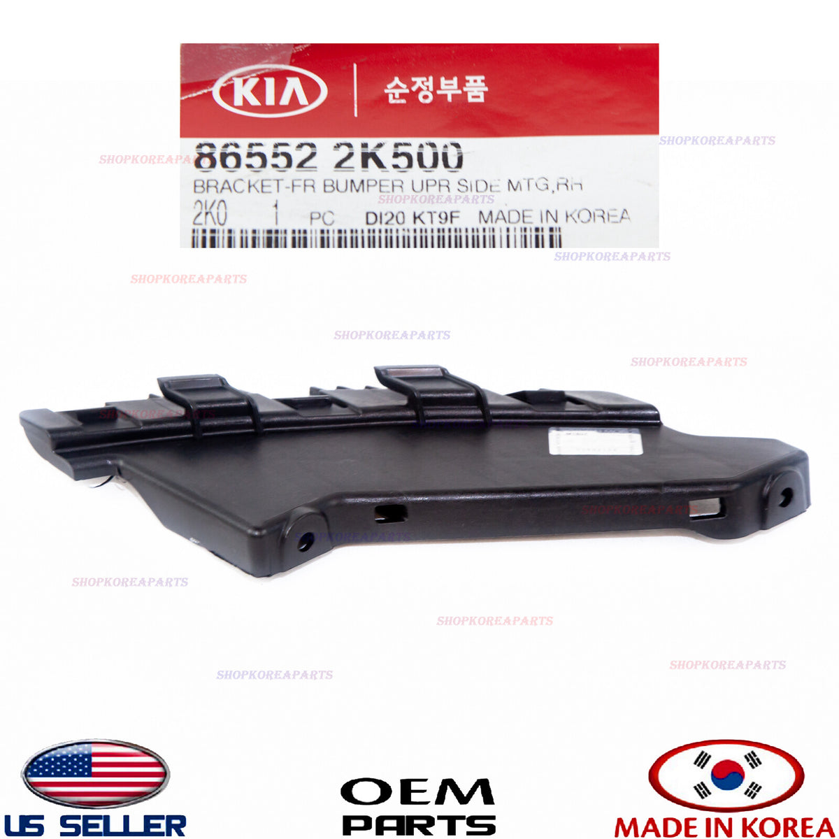 GENUINE Front Bumper Bracket Retainer RIGHT Pass Side ⭐OEM⭐ KIA SOUL 2012-2013