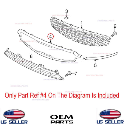 GENUINE Upper Grille Surround Trim ⭐OEM⭐ KIA CADENZA 2017-2019 86351F6000