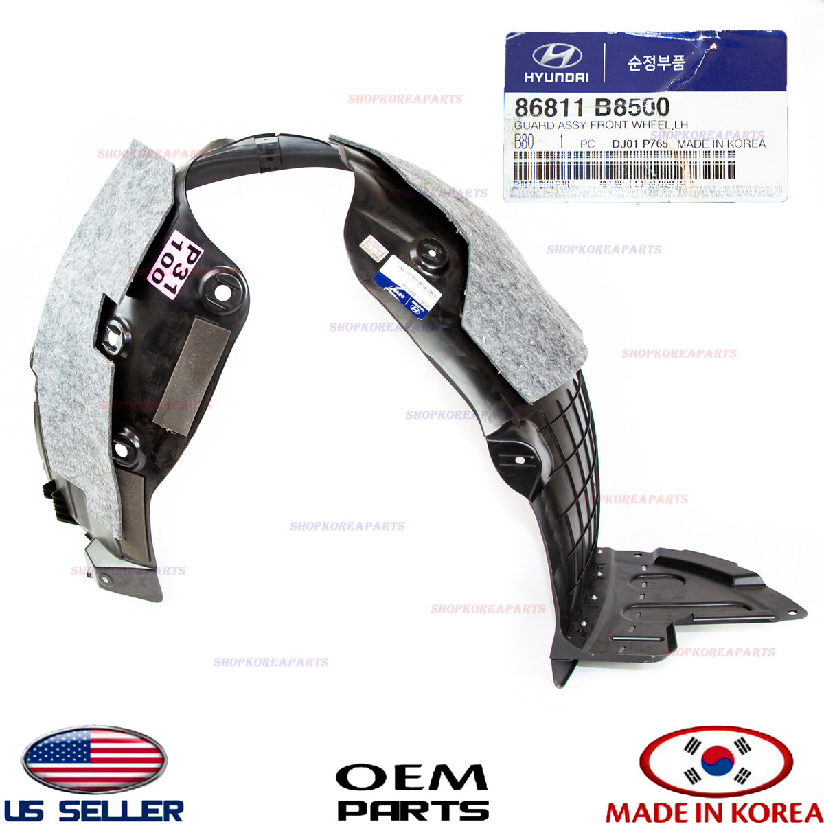 GENUINE Fender Liner Front LEFT Driver Side ⭐OEM⭐ SANTA FE 6-7 seat 2017-2019