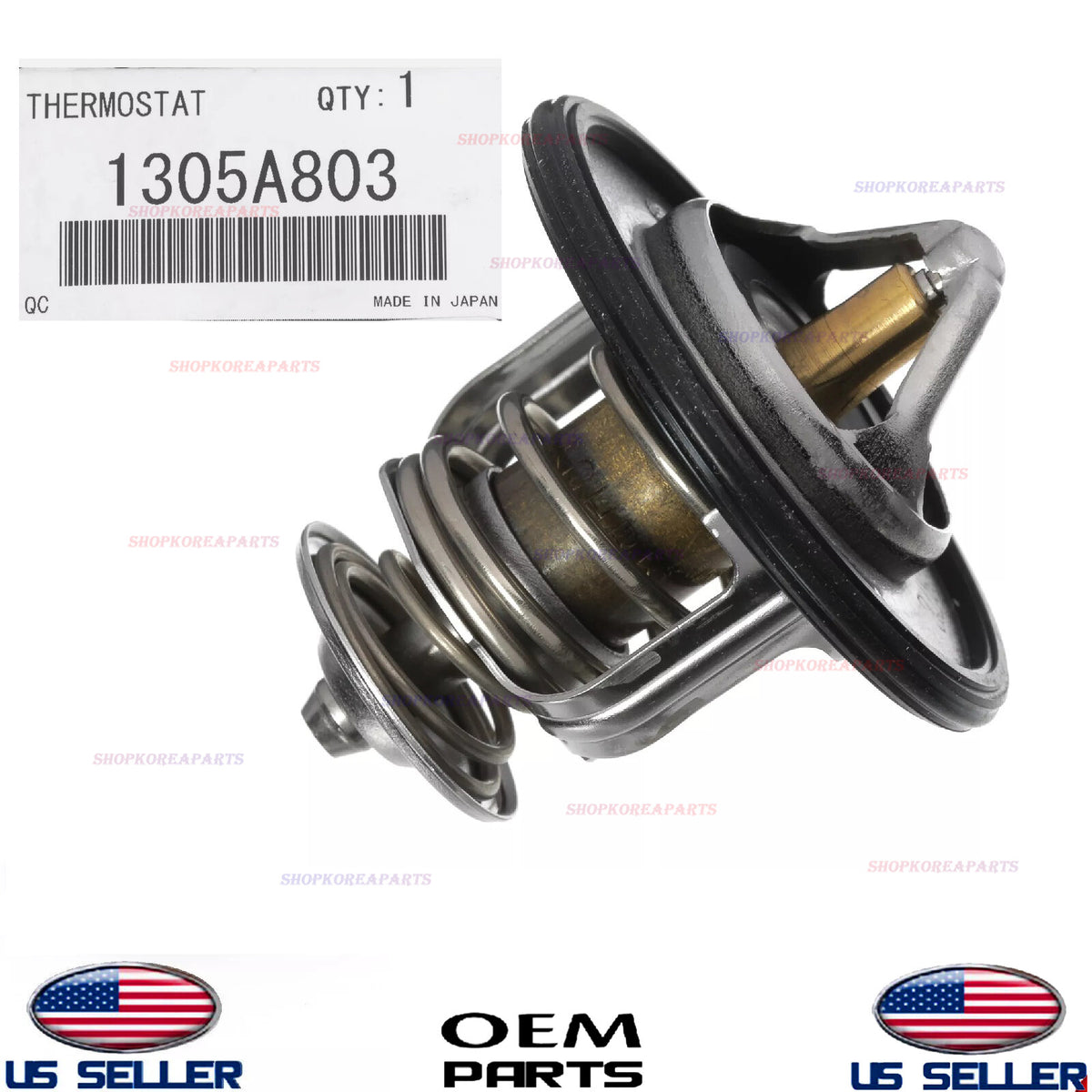 GENUINE OEM Engine Coolant Thermostat Mitsubishi Lancer Outlander 2008-2026