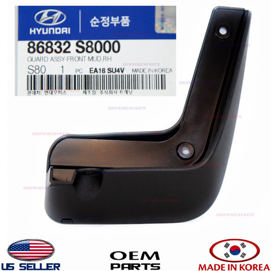 1pcs GENUINE OEM Front RIGHT Passenger Splash Flaps Mud Guard 2020-2025 Palisade