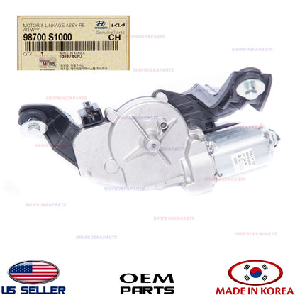 GENUINE Rear Windshield Wiper Motor ⭐OEM⭐ Hyundai Santa Fe 2019-2023