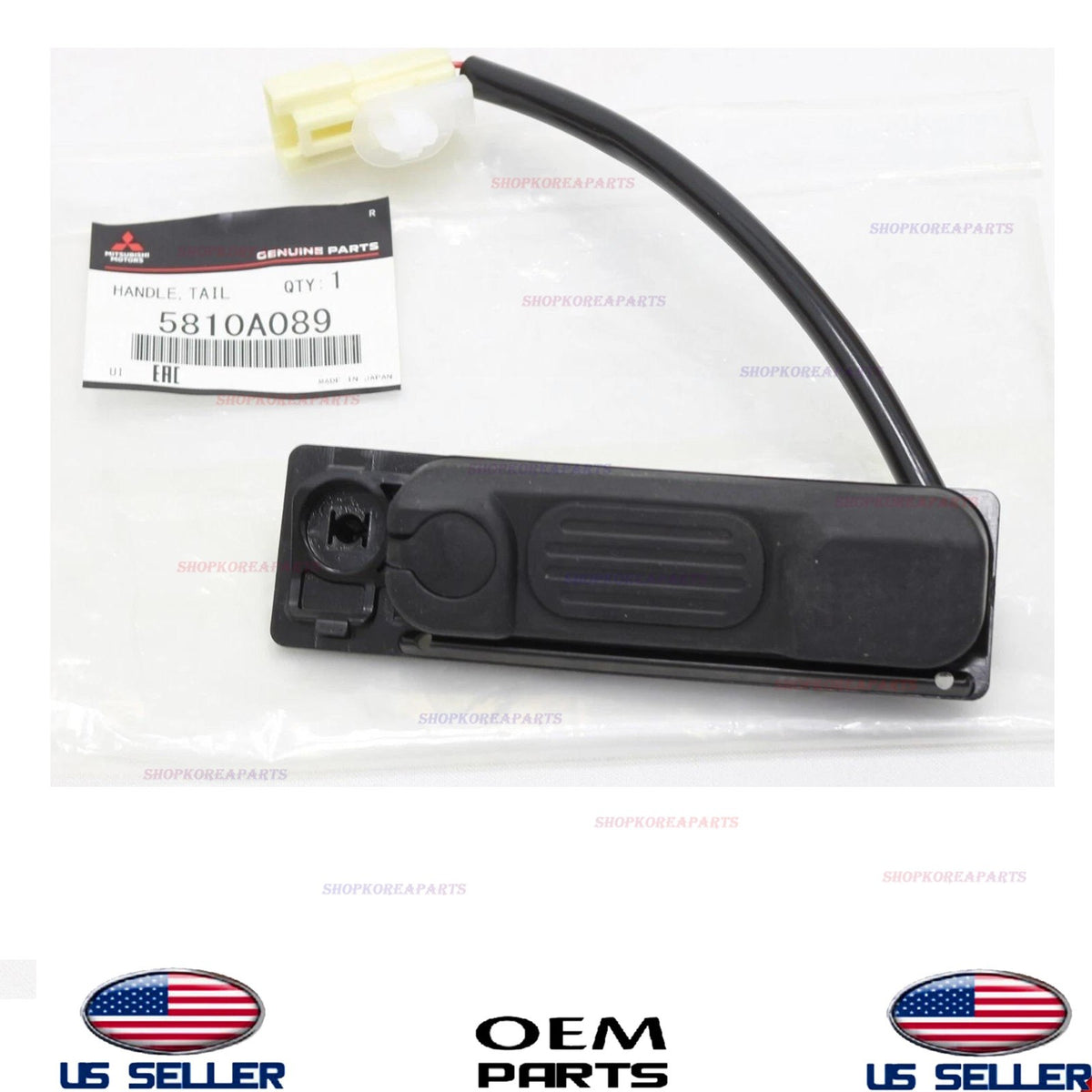 GENUINE Tailgate Lock Release Handle 2011-2025 Mitsubishi Outlander Sport