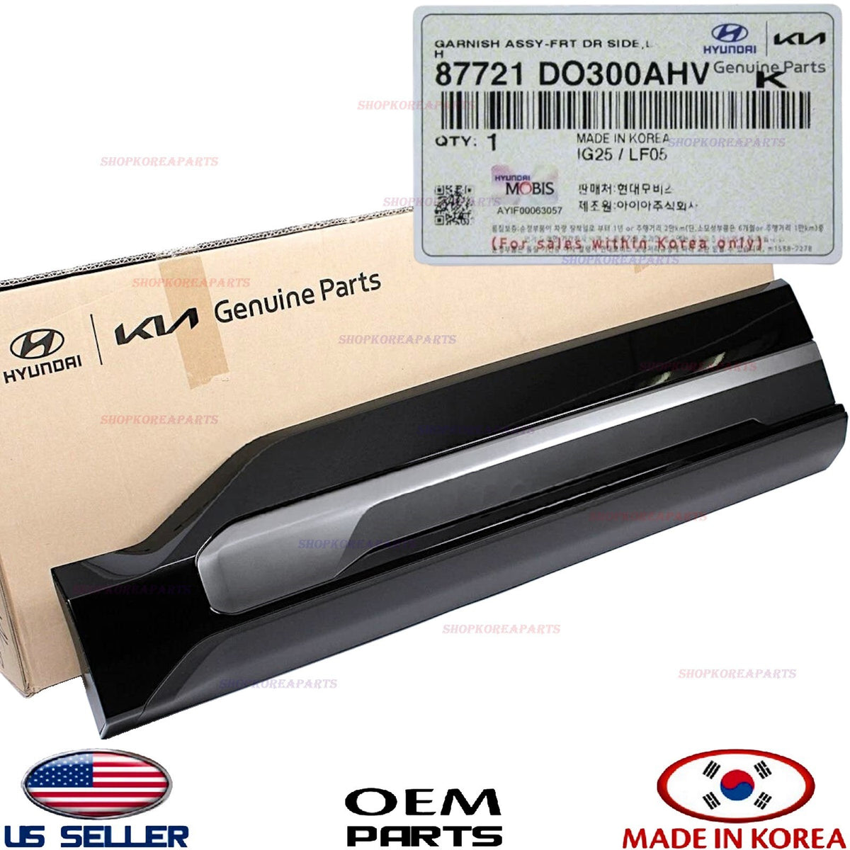 GENUINE Front Door Lower Molding LEFT Driver ⭐OEM⭐ Kia EV9 GT-Line 2024-2025