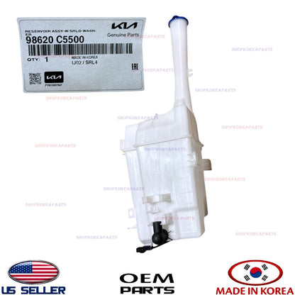 ✅GENUINE✅ Windshield Washer Reservoir Tank With Sensor OEM 2016-2020 Kia Sorento