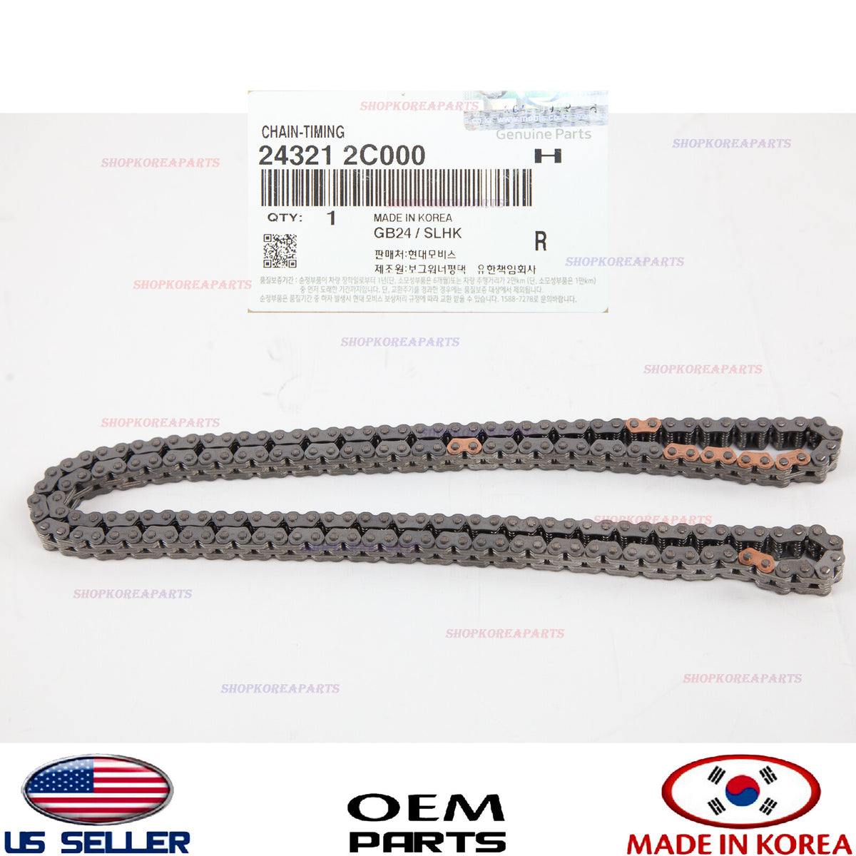 GENUINE Engine Timing Chain ⭐OEM⭐ HYUNDAI GENESIS COUPE 2.0L Turbo 2012-2016