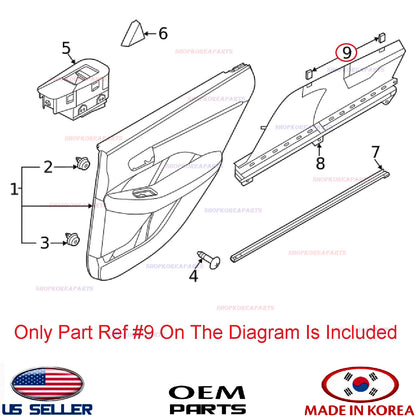 GENUINE OEM Rear Window Shade Hook Curtain Retainer Sonata Hybrid Telluride