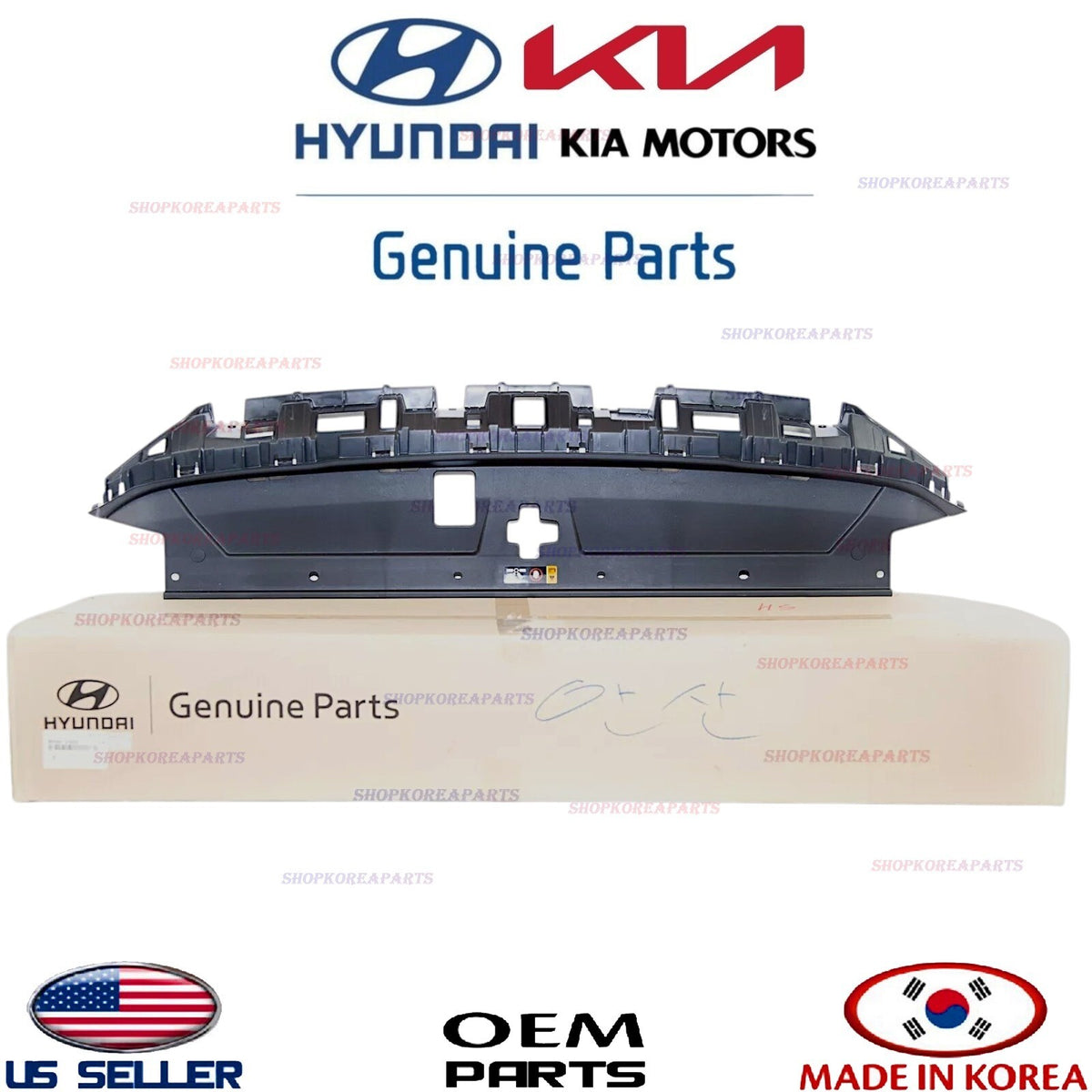 GENUINE Cover Grille Upper Radiator Sight Shield ⭐OEM⭐ SANTA FE 2021-2023