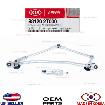 ✅GENUINE✅ Windshield Wiper Linkage ⭐OEM⭐ Kia Optima 2011-2015 98120-2T000