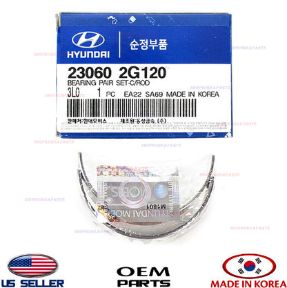 CONNECTING ROD BEARING Single Pair For One GENUINE HYUNDAI KIA See compatibility
