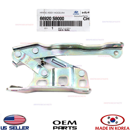 GENUINE Hood Hinge RIGHT Passenger Side ⭐OEM⭐ Hyundai Palisade 2020-2025