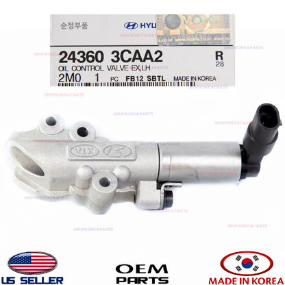 GENUINE Oil Control Valve Exhaust LEFT ⭐OEM⭐ HYUNDAI KIA *See compatibility