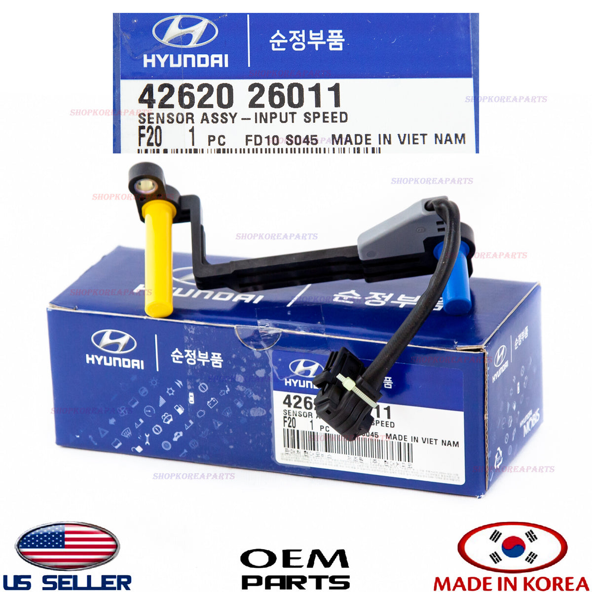 GENUINE Vehicle Speed Sensor ⭐OEM⭐ HYUNDAI KIA 2012-2020 *See compatibility