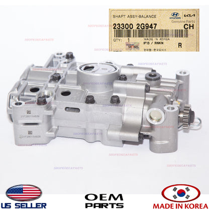 GENUINE Engine Balance Shaft Oil Pump ⭐ HYUNDAI KIA 2.0 Turbo *See compatibility