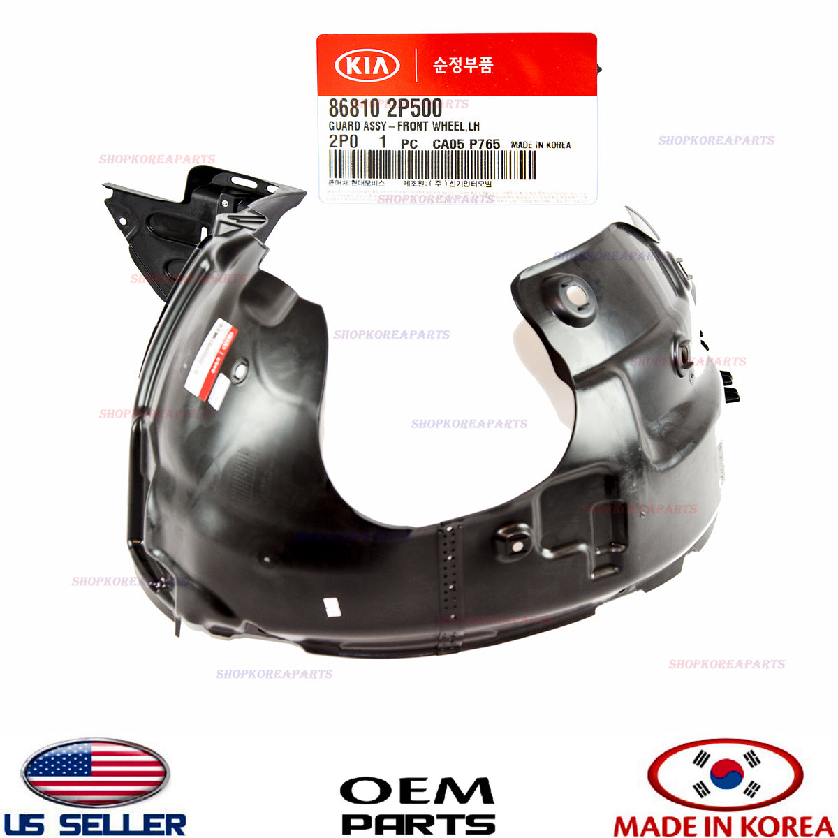 GENUINE Fender Liner Front LEFT Driver Side ⭐OEM⭐ KIA SORENTO 2014-2015