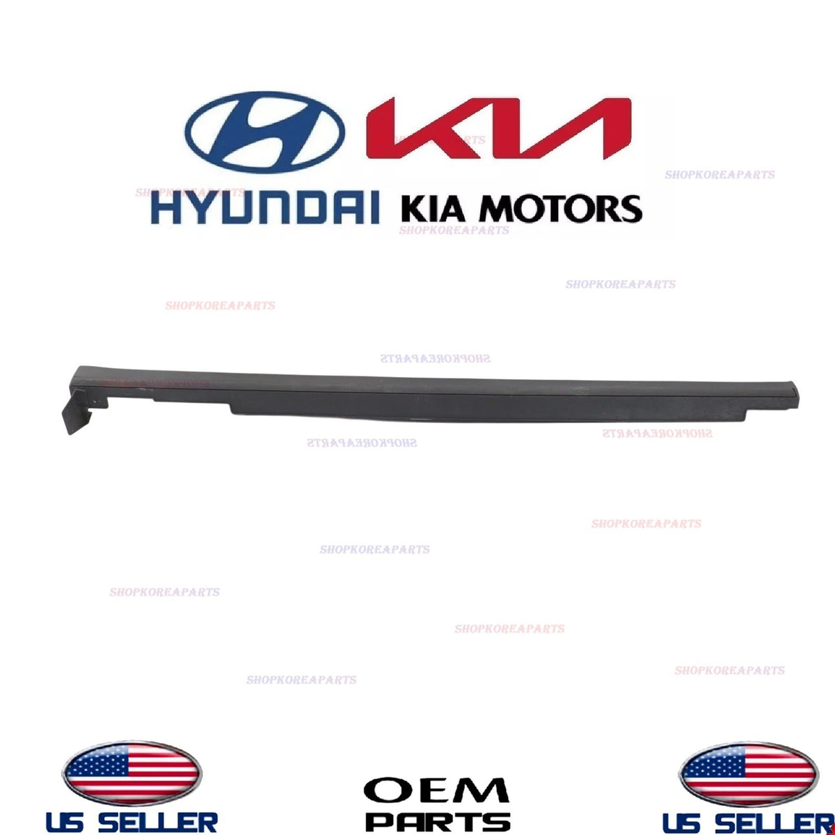 GENUINE RIGHT Passenger Side Rocker Molding 2020-2025 Kia Telluride 87752-S9000