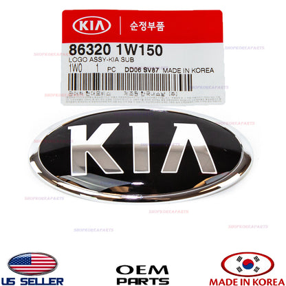 GENUINE OEM Front Hood Bumper Emblem Logo 2016–2017 Kia Rio 86320-1W150