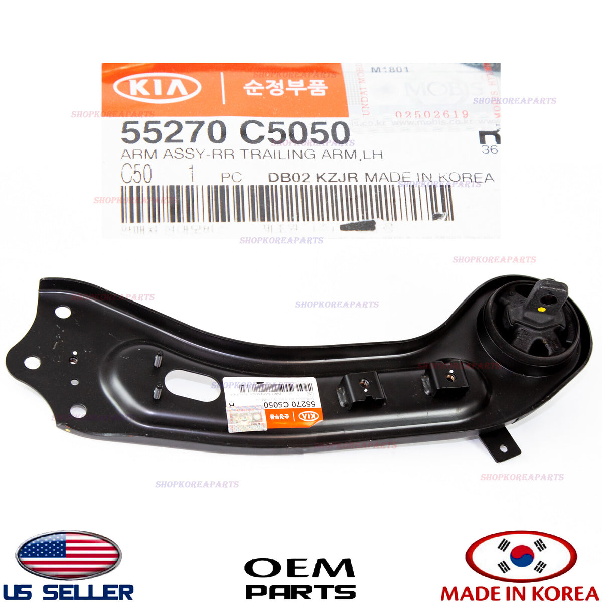 GENUINE Rear-Trailing Control Arm LEFT Driver Side OEM KIA SORENTO 2016-2020