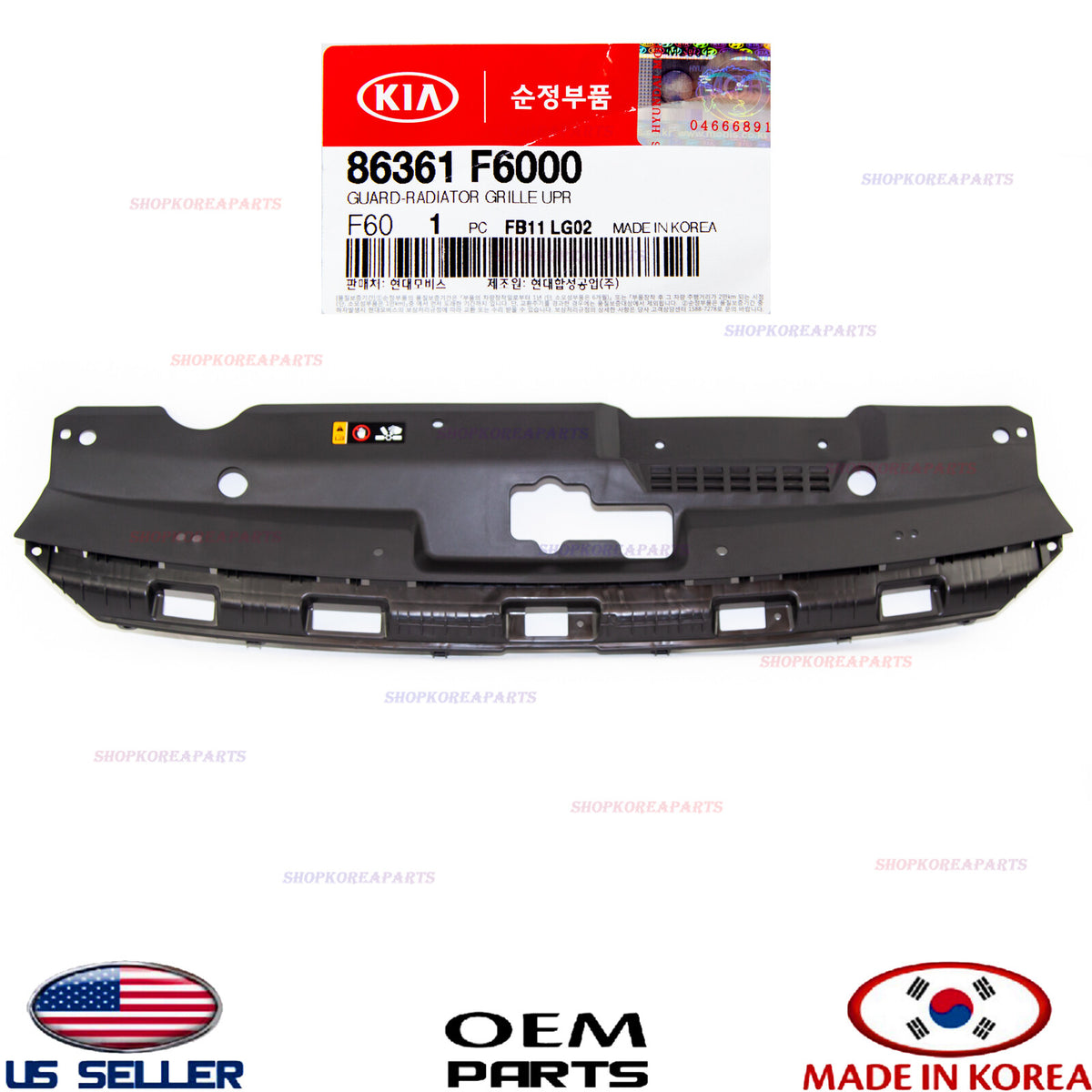 GENUINE Grille Cover Upper Radiator Sight Shield ⭐OEM⭐ KIA CADENZA 2017-2019