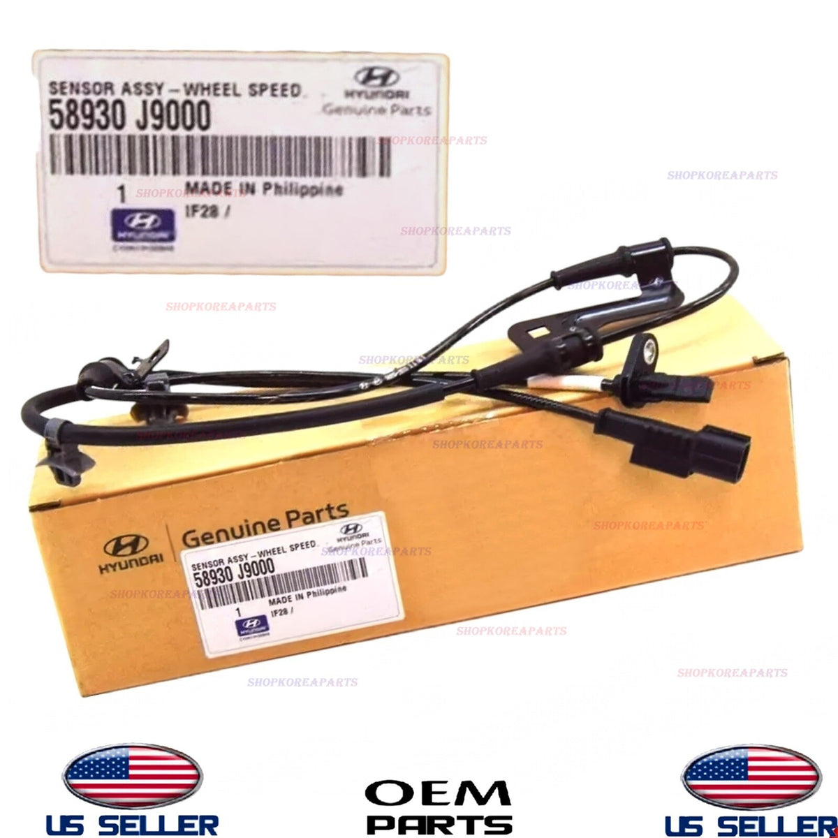 GENUINE ABS Wheel Speed Sensor Front LEFT Driver Side 2018-2023 Hyundai Kona