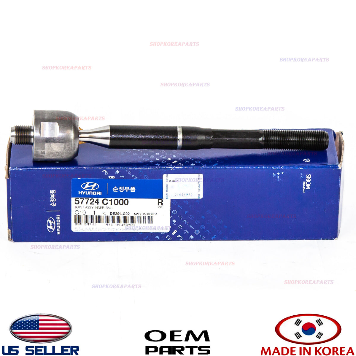 GENUINE Steering Gear Inner Tie Rod ⭐OEM⭐ OPTIMA SONATA 2016-2019 57724C1000