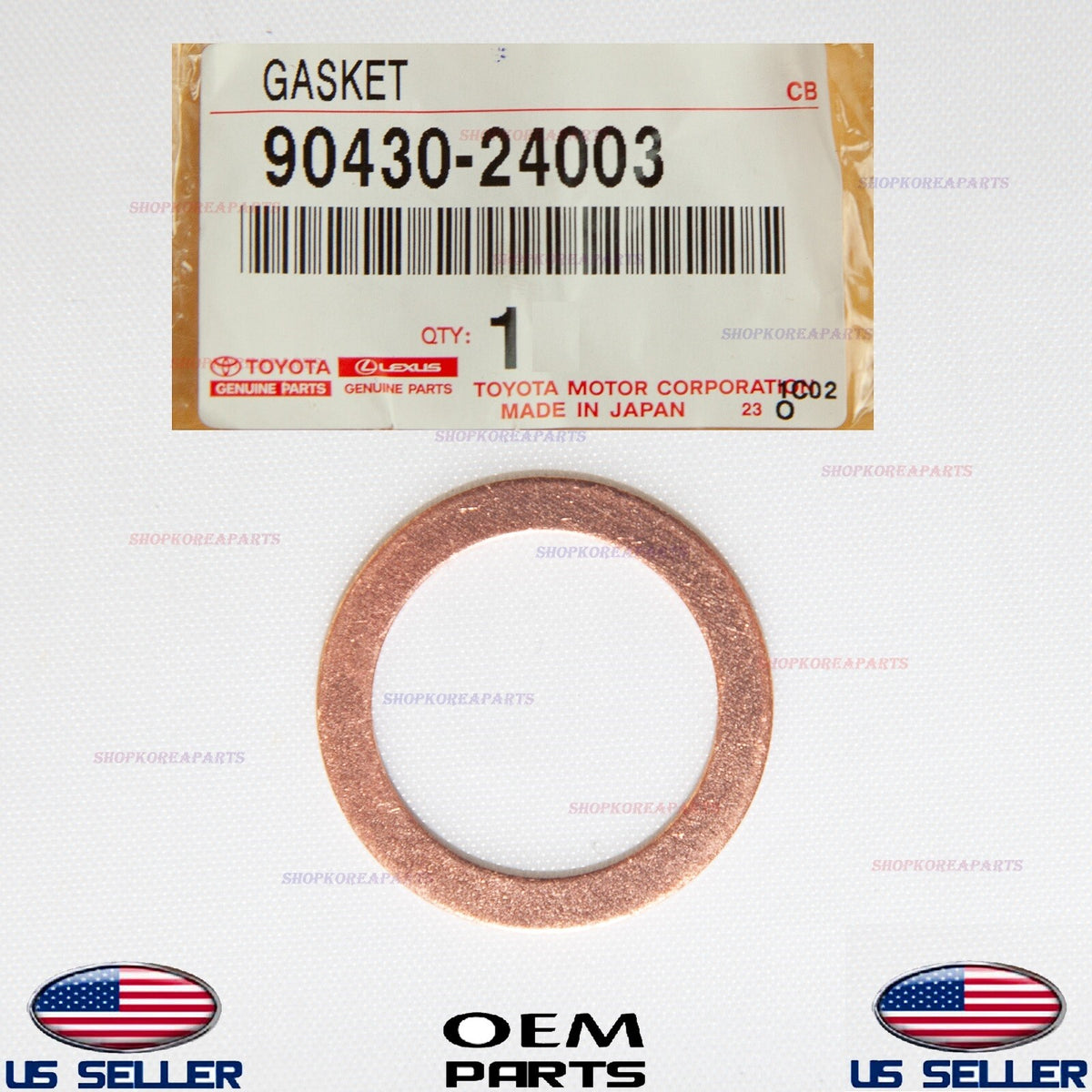 GENUINE Oil Drain Plug Gasket Differential ⭐OEM⭐ Toyota Lexus *See Compatibility