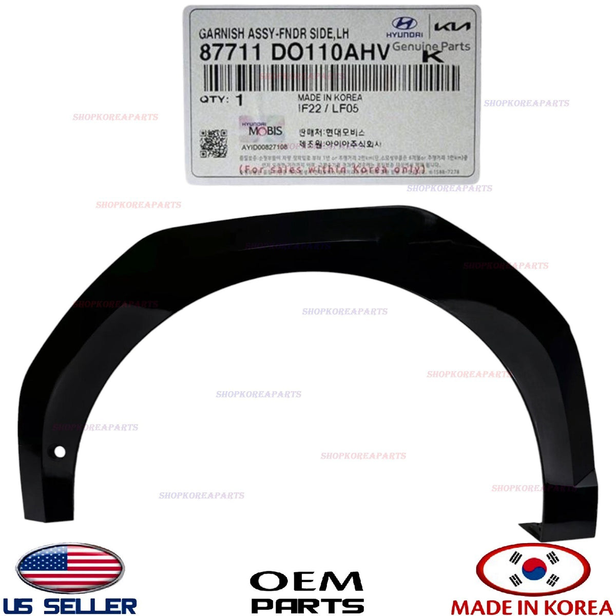 GENUINE Front Fender Wheel Molding LEFT Driver PAINTED ⭐OEM⭐ Kia EV9 2024-2026