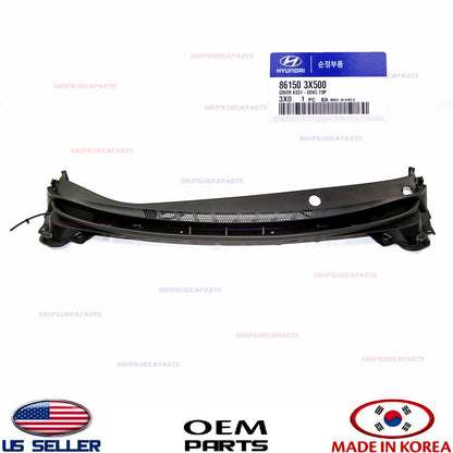 GENUINE Cowl Top Panel Vent Windshield Wiper Motor Cover OEM Elantra 2014-2016