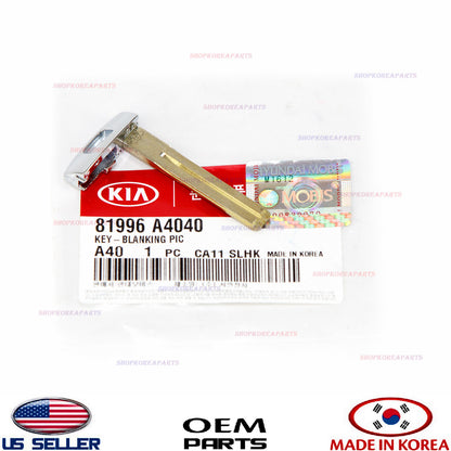 SMART KEY BLANK UNCUT GENUINE!!! OPTIMA RIO SEDONA SPORTAGE 2014- 81996A4040