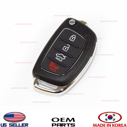 FOLDING KEY REMOTE CONTROL REMOTE TRANSMITTER GENUINE!! SONATA 15-17 95430C1010