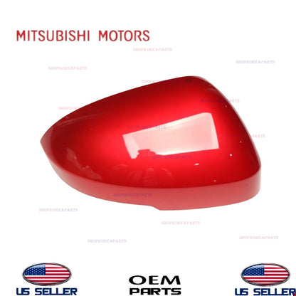 GENUINE RED Mirror Cover RIGHT Passenger Side 2022-2025 Mitsubishi Outlander