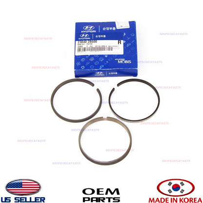 GENUINE OEM Engine Piston Ring Set STD-A 1.6L 2012–2017 Accent Veloster Kia Rio