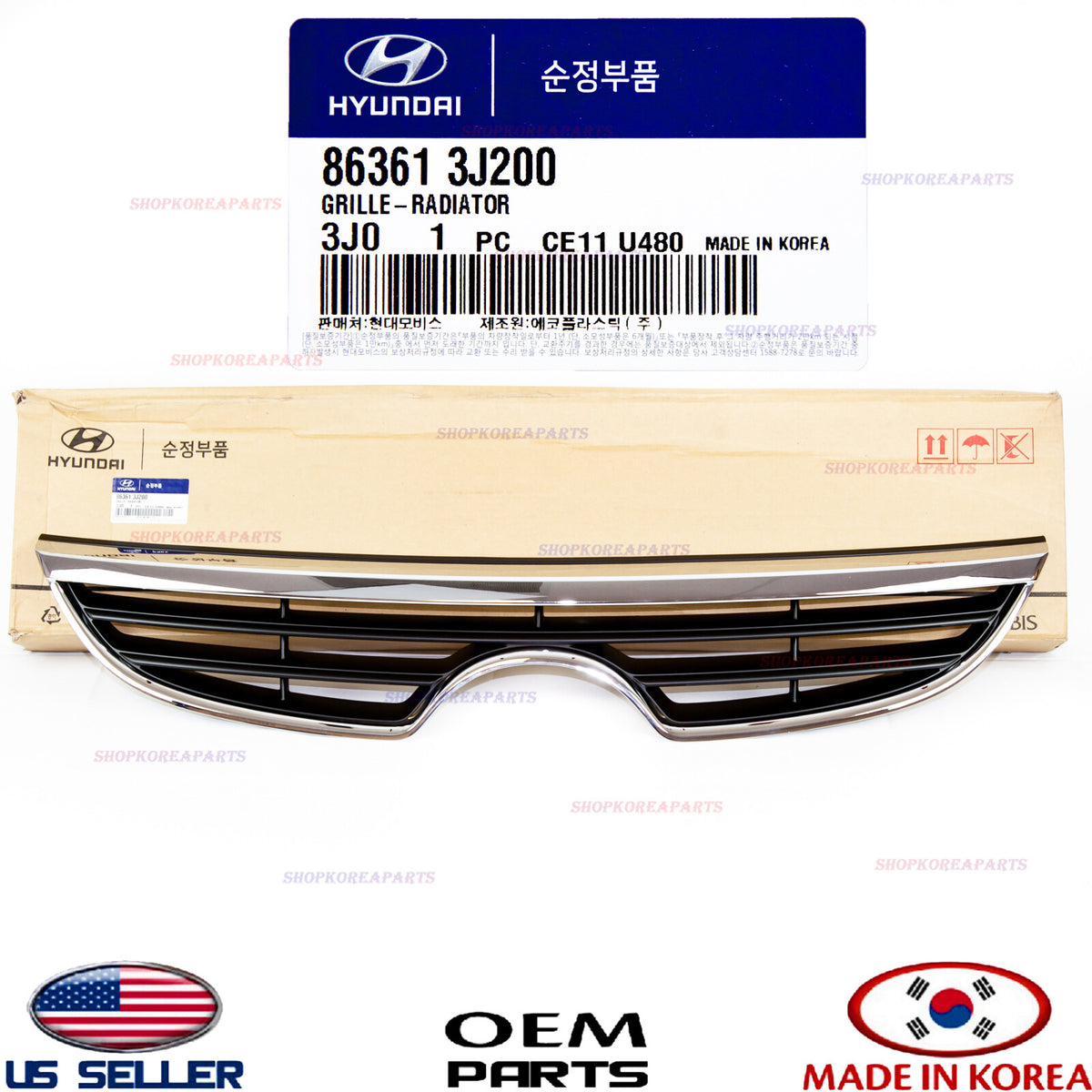 GENUINE Grille Radiator Front Upper ⭐OEM⭐ Hyundai Veracruz 2007-2012 863613J200