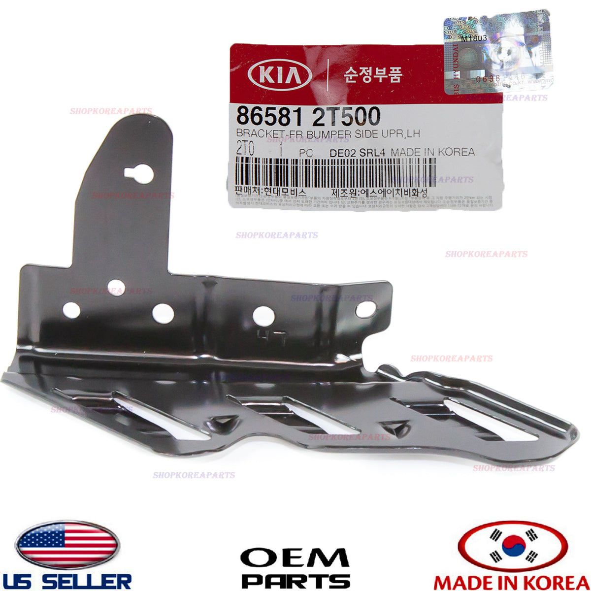GENUINE Front Bumper Headlight Upper Bracket Left Driver Side OEM Optima 2014-15