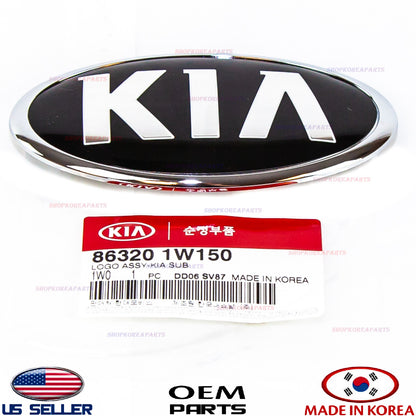 GENUINE OEM Front Hood Bumper Emblem Logo 2016–2017 Kia Rio 86320-1W150